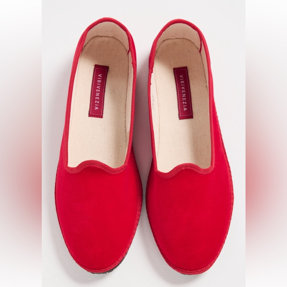 Vibi Venezia Red Women's Shoes - Rosso Flats
